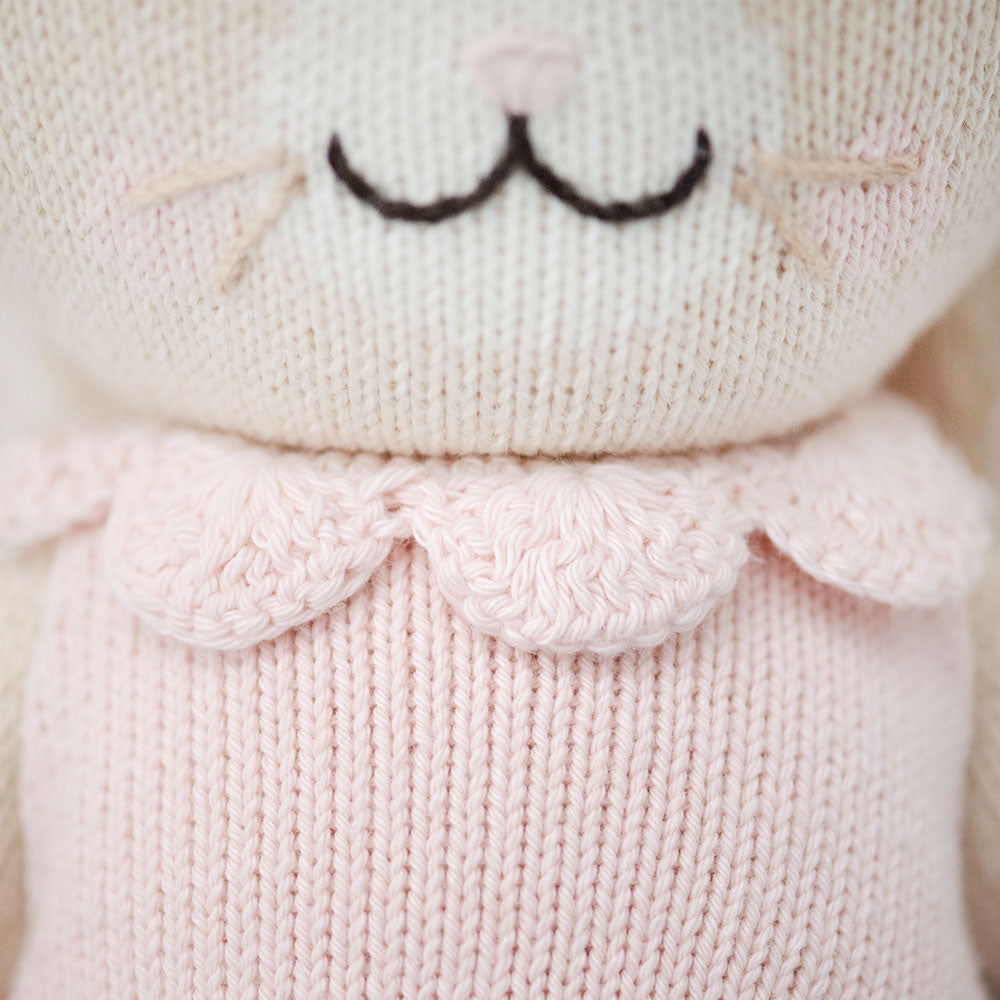 Cuddle + Kind Little Hannah The Bunny 13" - Blush