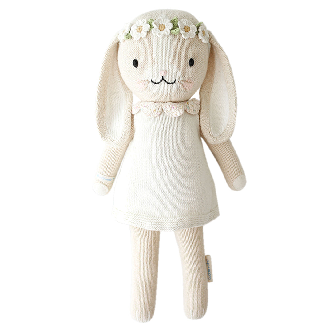 Cuddle + Kind Regular Hannah The Bunny - Ivory 20" | Serenity Kids