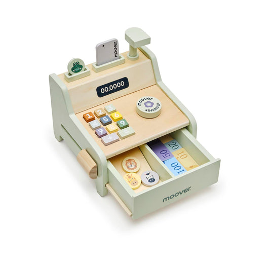 Moover Wooden Toy Cash Register