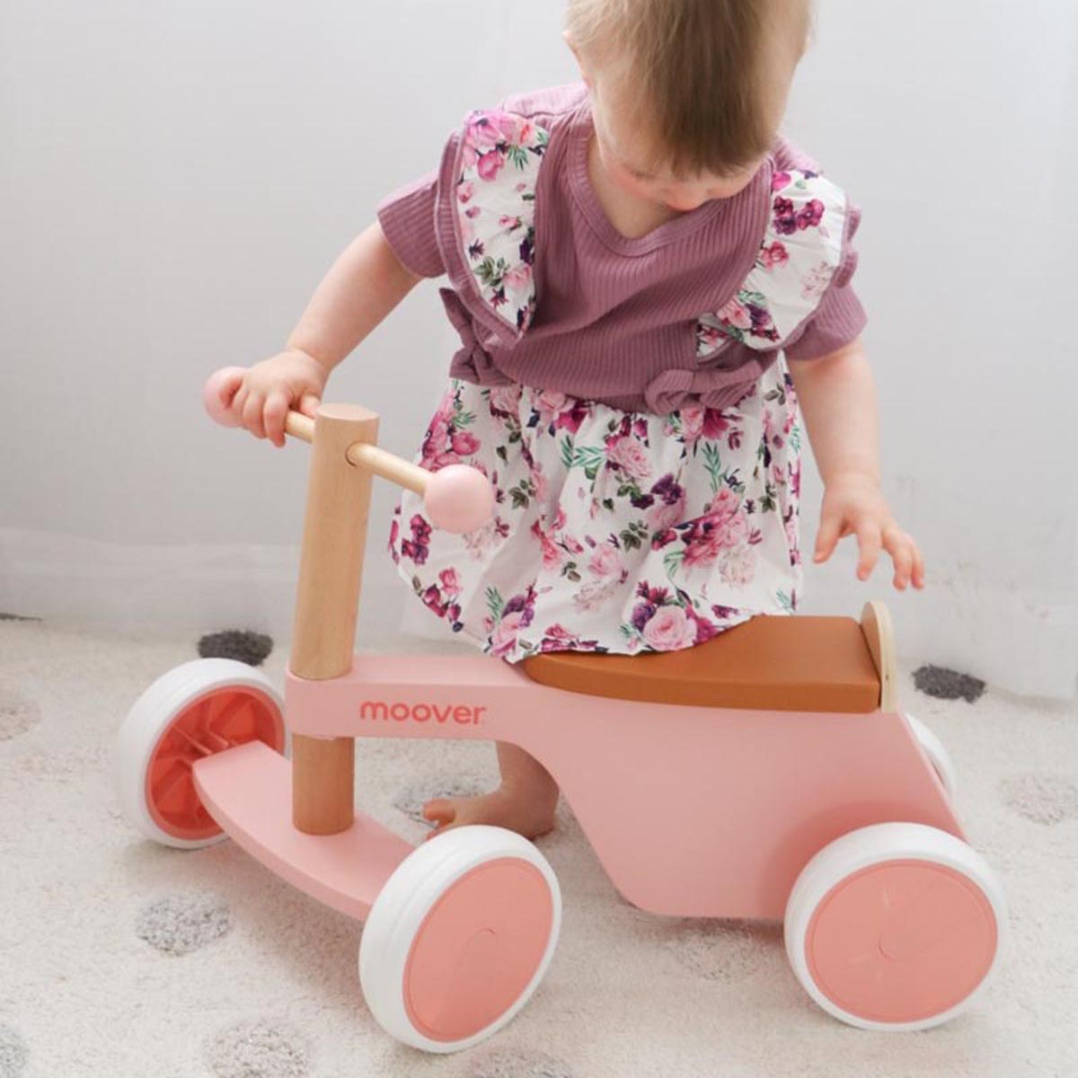 Moover Ride On Bike - Pink