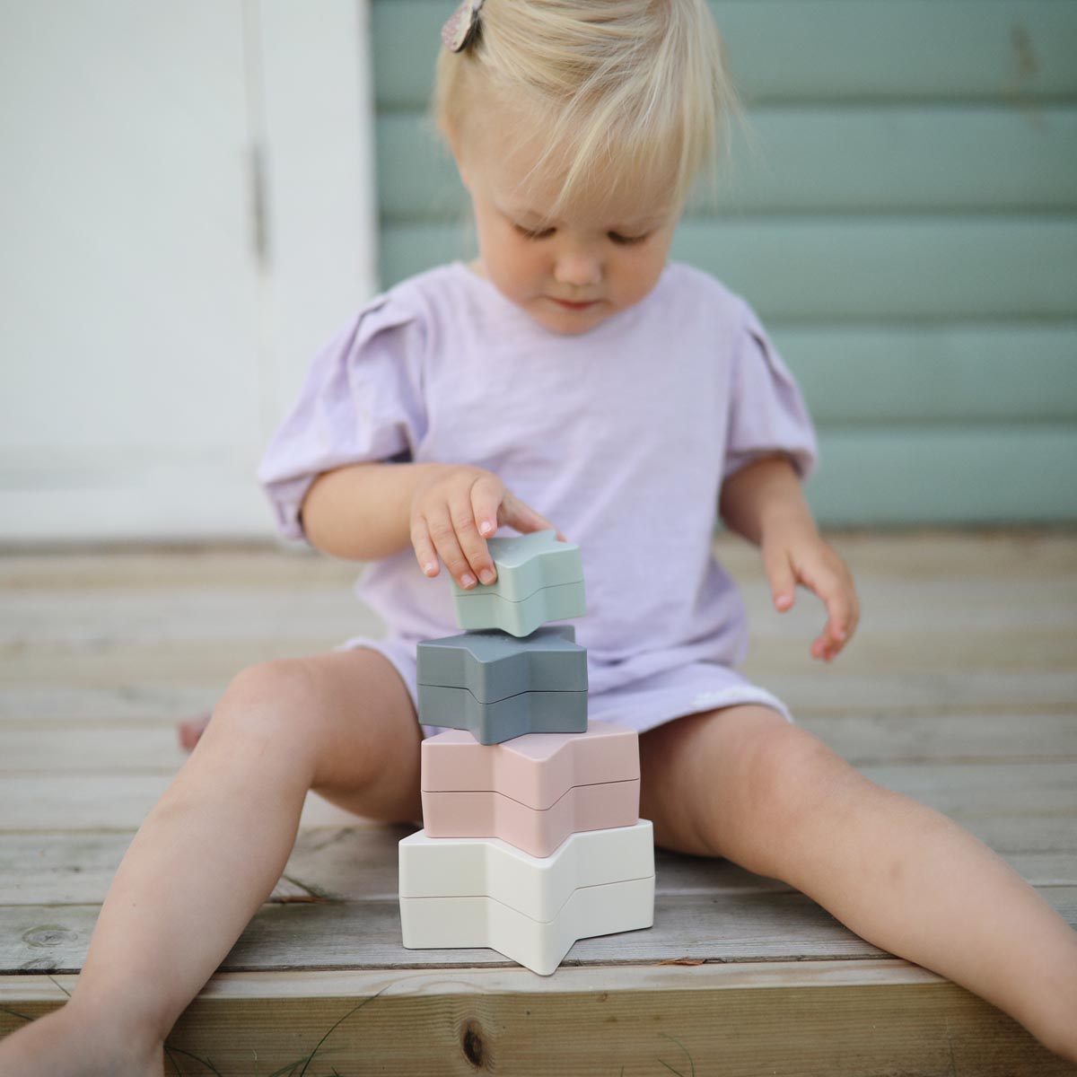Mushie Nesting Star Playset