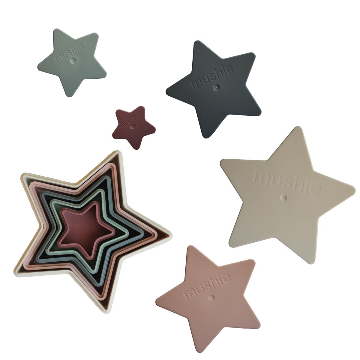 Mushie Nesting Star Playset