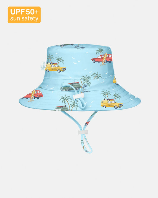 Toshi Swim Sunhat Paradise - Swell Seekers Sky