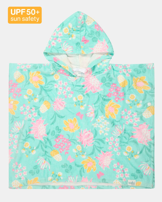 Toshi Hooded Towel Paradise - Waratah Mint