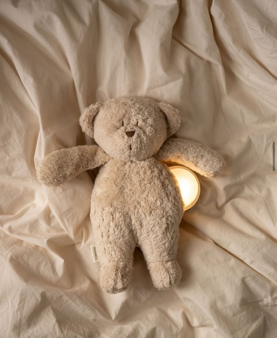 Moonie, Organic Humming Bear - Sand