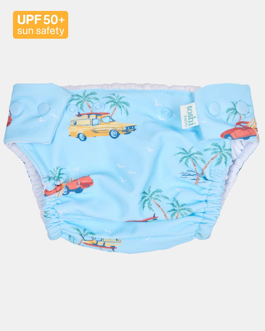 Toshi Swim Nappy Paradise - Swell Seeker Sky