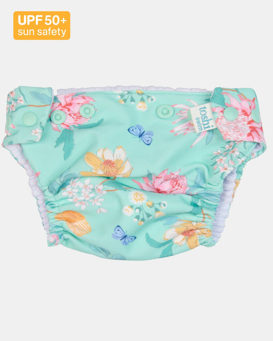 Toshi Swim Nappy Paradise - Waratah Mint