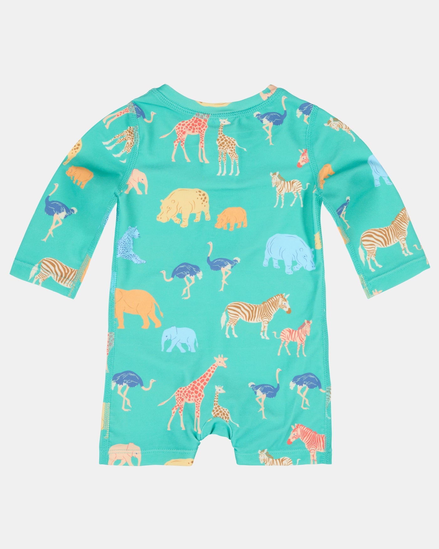 Toshi Swim Onesie L/S Splash - Congo Seagrass