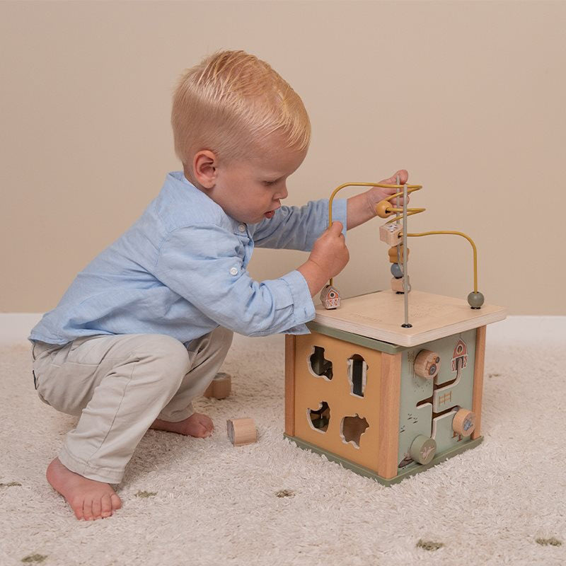 Little Dutch Little Farm Activity Cube