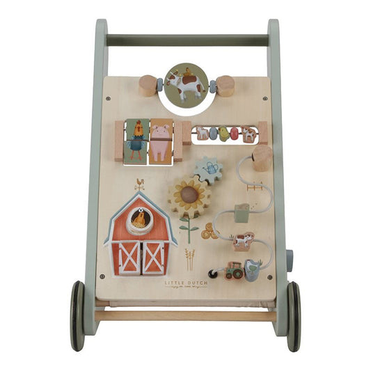 Little Dutch Little Farm Multi-Activity Baby Walker