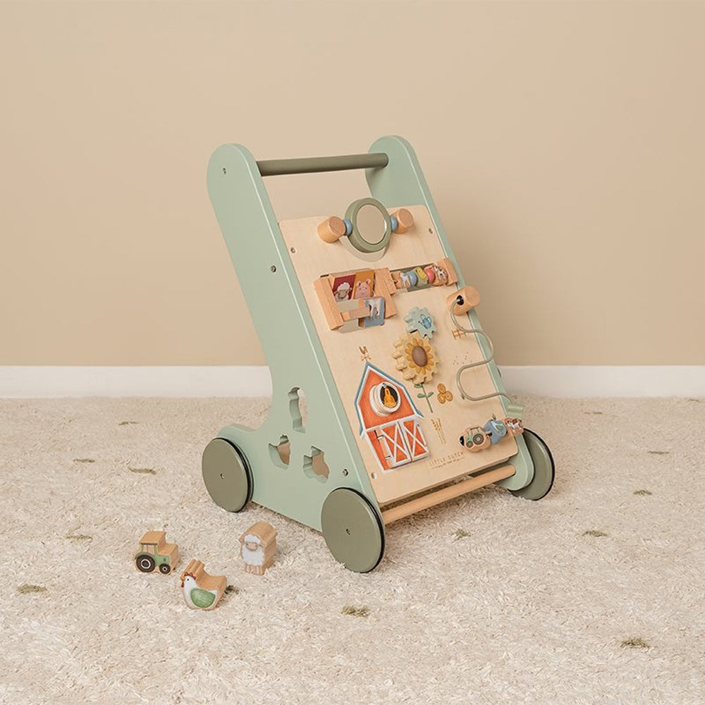 Little Dutch Little Farm Multi-Activity Baby Walker
