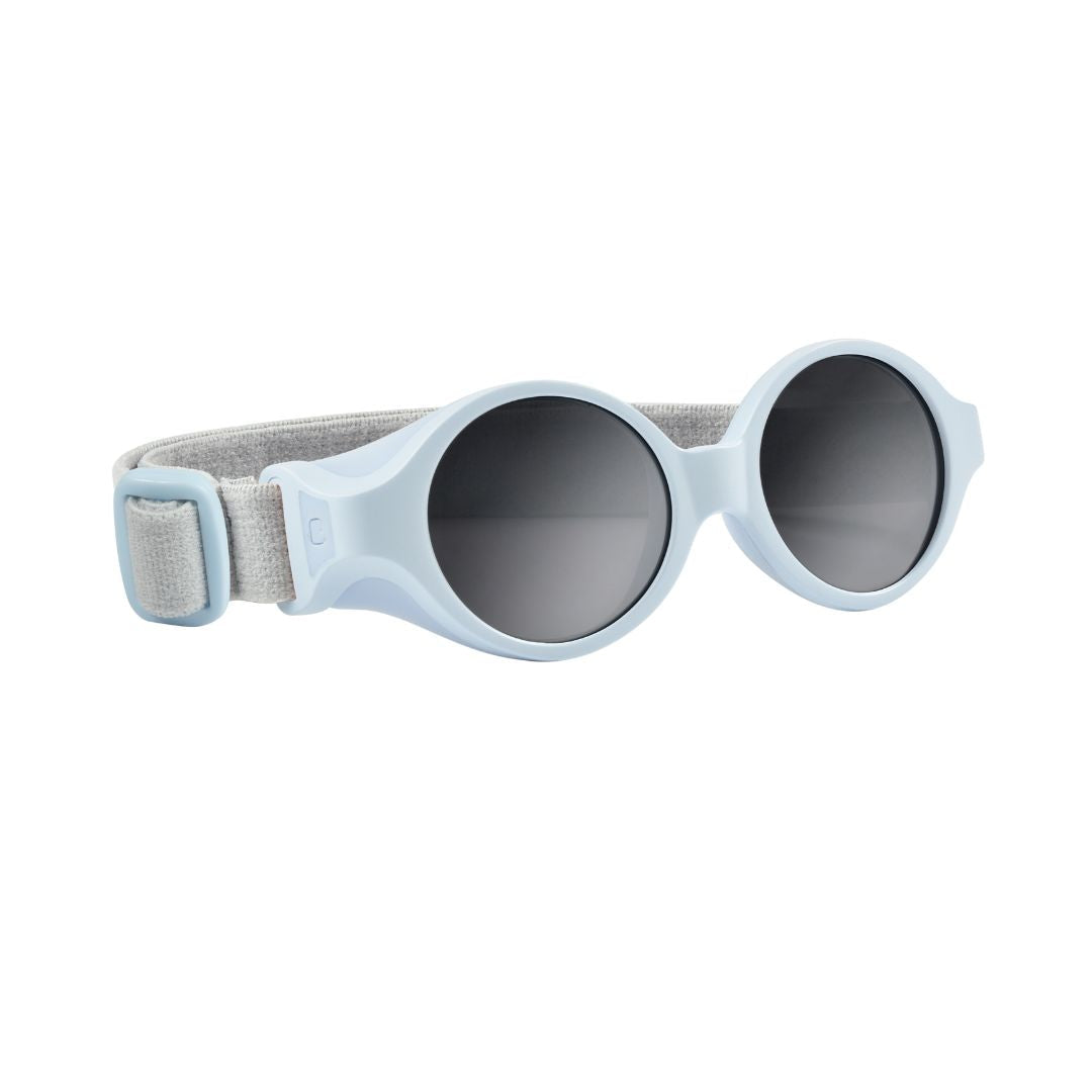 Beaba Glee Baby Clip Strap Sunglasses - Powder Blue 0-9 Months