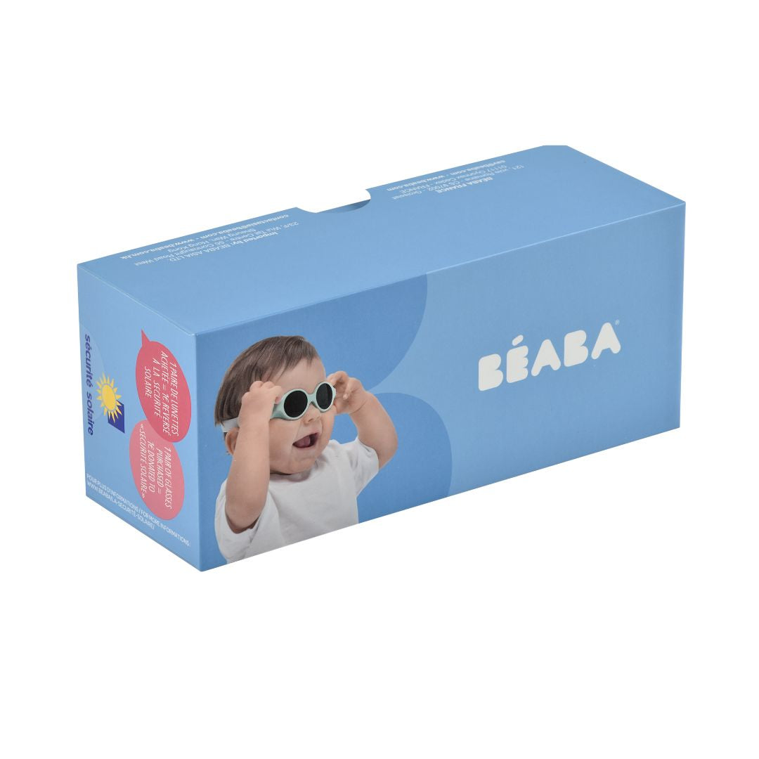 Beaba Glee Baby Clip Strap Sunglasses - Powder Blue 0-9 Months