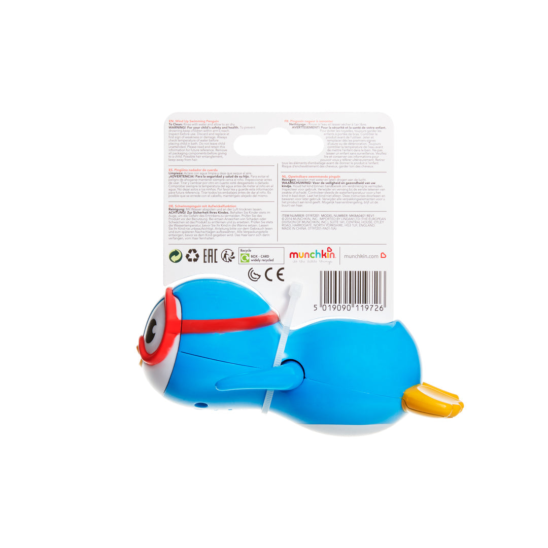 Munchkin Wind Up Swimming Penguin Bath Toy