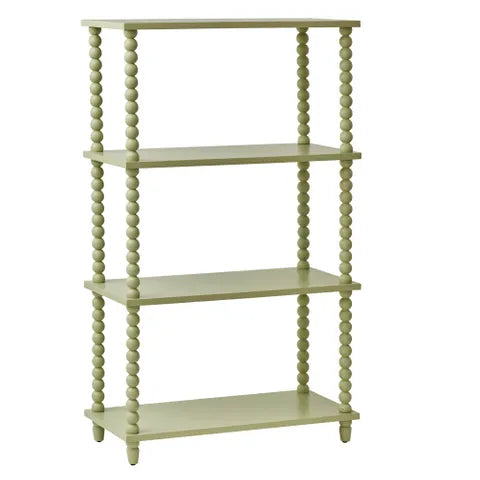 MONTANA WOOD SHELVES 91X39X152CM SAGE