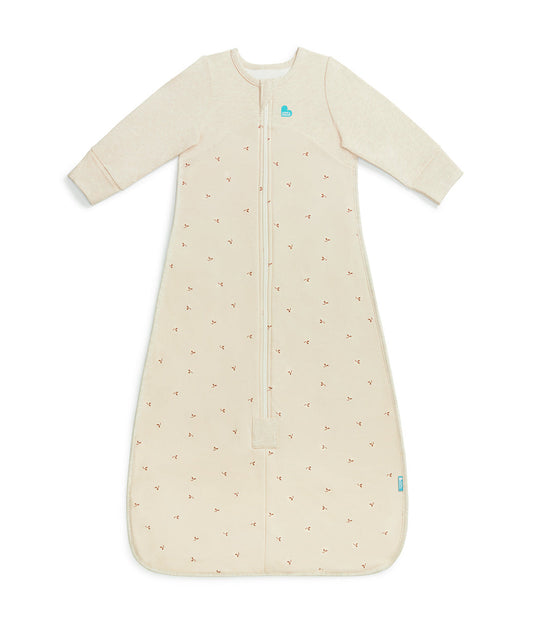 Love 2 Dream Sleep Bag Long Sleeve 1.5 TOG 18-22°C - Cotton Oatmeal Twigs
