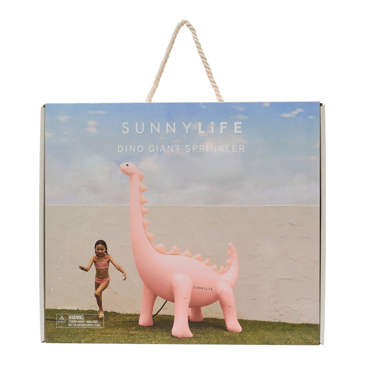 Sunnylife Dino Giant Sprinkler Into the Wild Pink