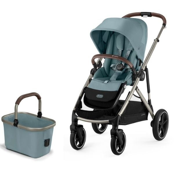 Cybex Gazelle S Pram + Carry Cot + 2nd Seat New 2023 Model