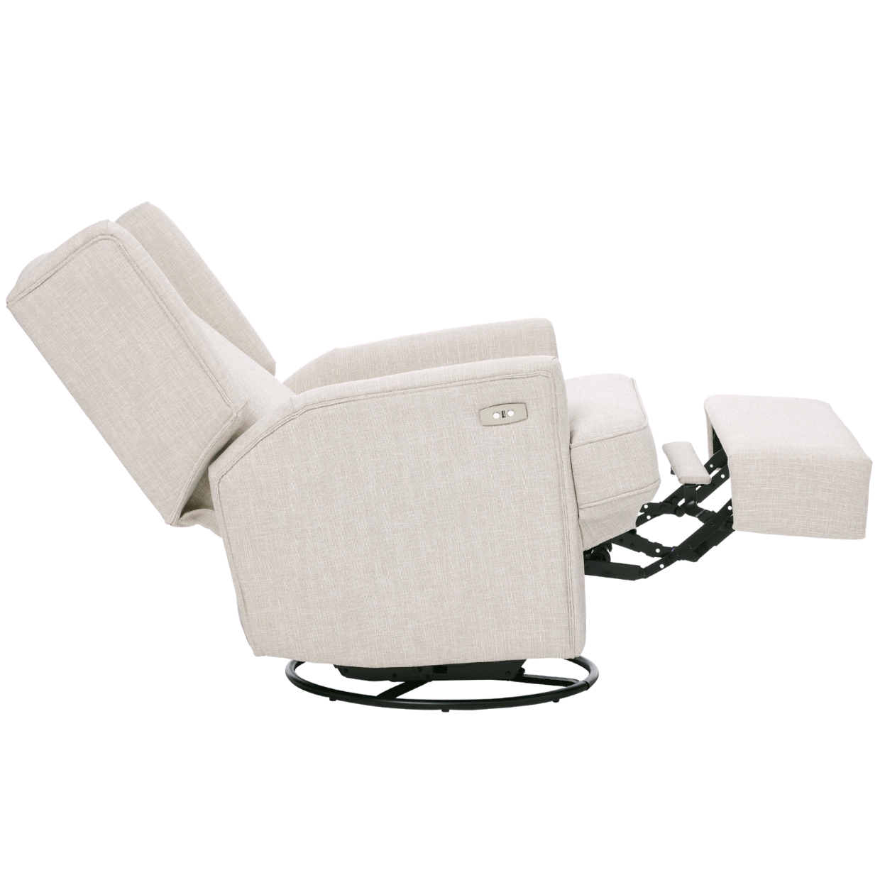 iL TuTTo Chelsea Recliner Glider Chair - Electric with USB