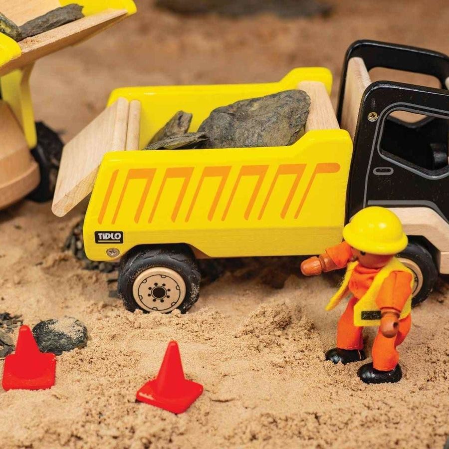 Tidlo Wooden Tipper Truck Toy
