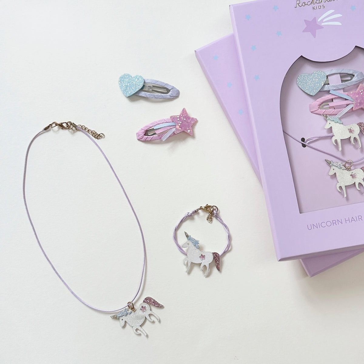 Rockahula Unicorn Hair & Jewellery Gift Set