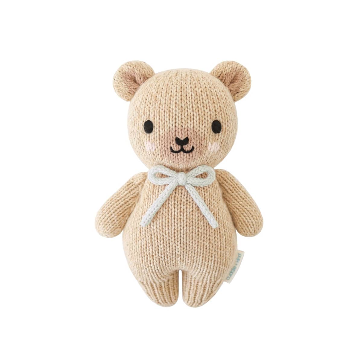 Cuddle + Kind Baby Honey Bear (robin's egg blue bow)