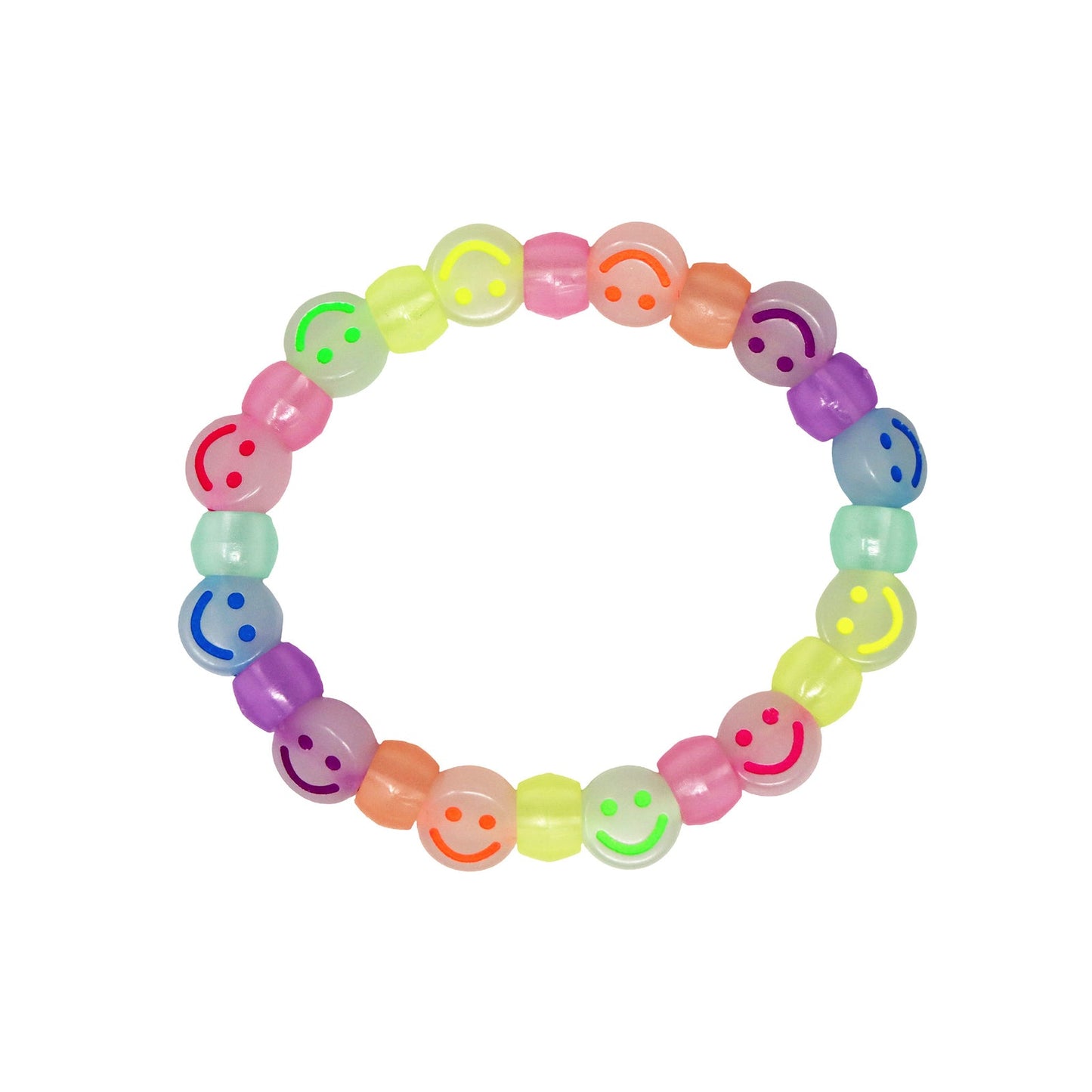 Pink Poppy Glow In The Dark Bracelet Set