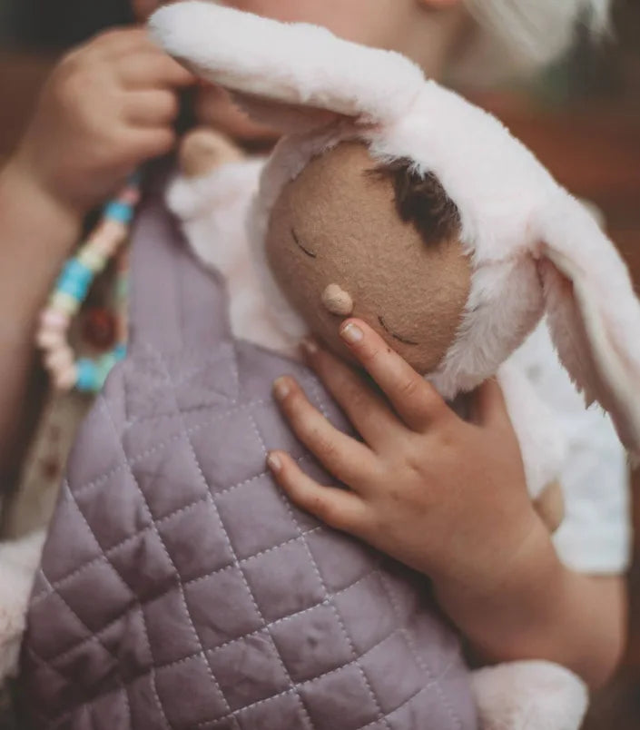 Olli Ella - Dinkum Dolls Quilted Carrier - Lavender