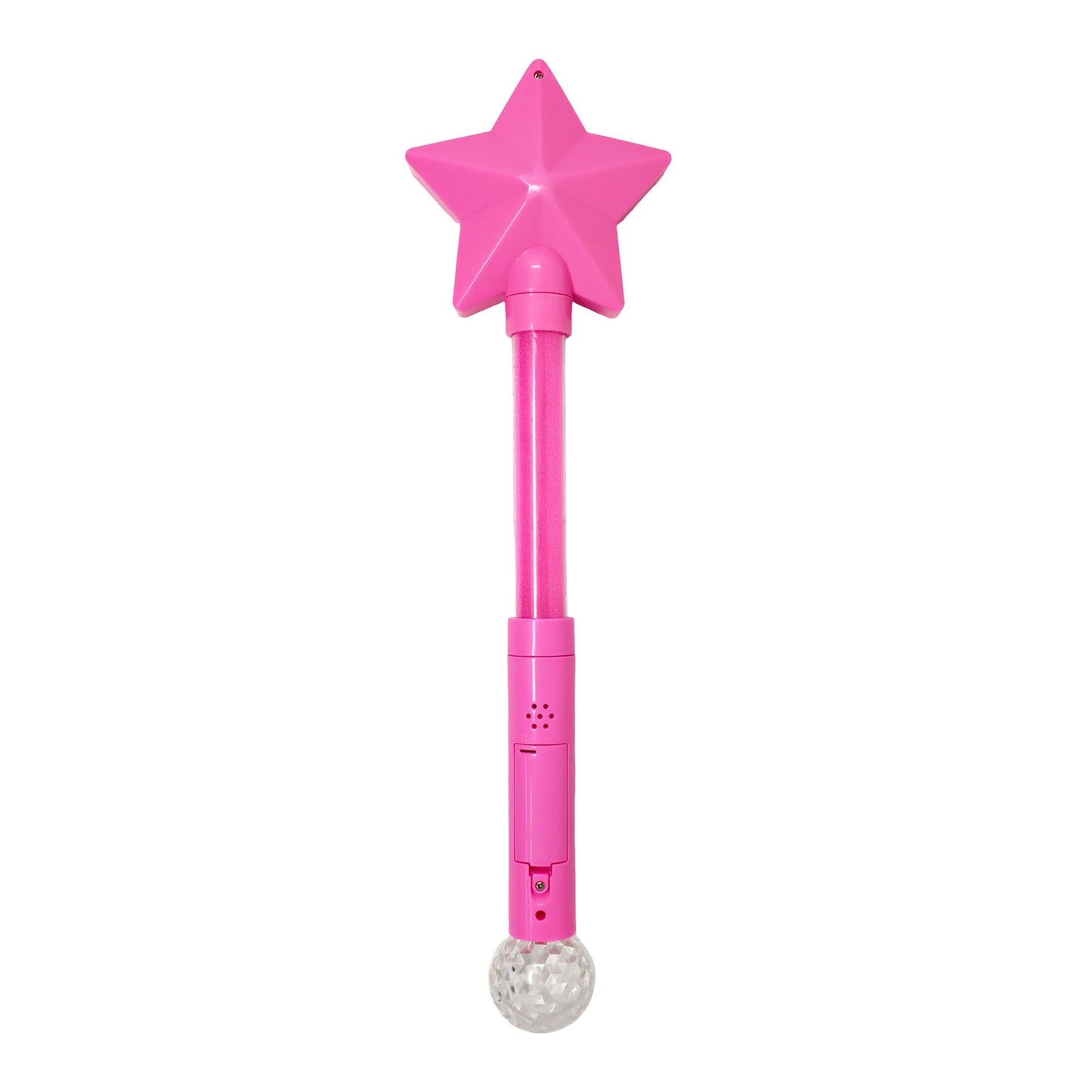 Pink Poppy Magical Flashing Pink Star Light Up Wand