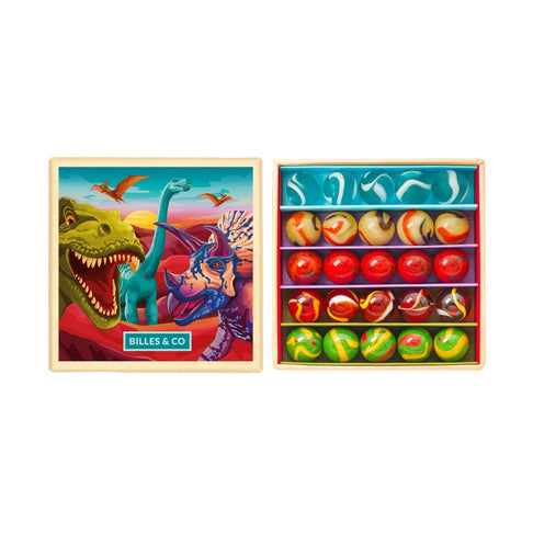 Billes & Co Marble Treasure Box - Dinosaurs