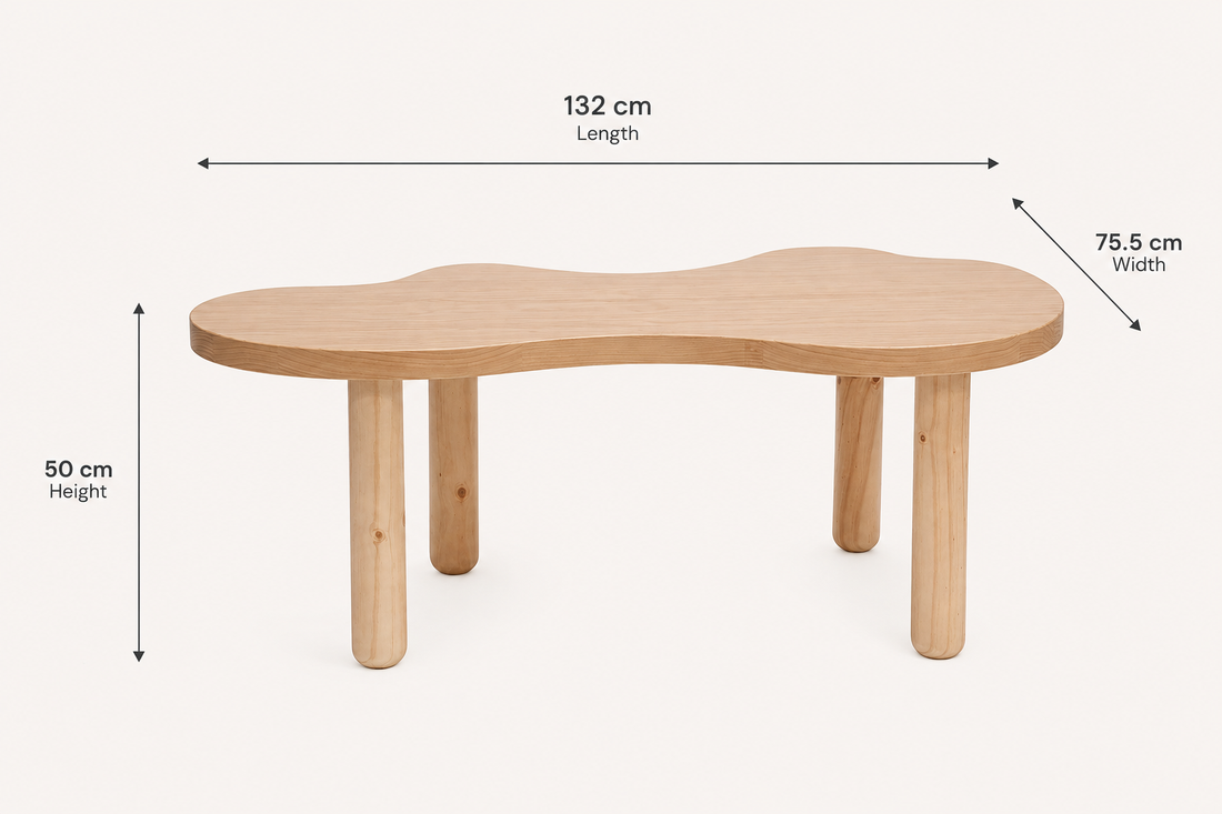 Cocoon The Nook Sandstone Kids Play Table