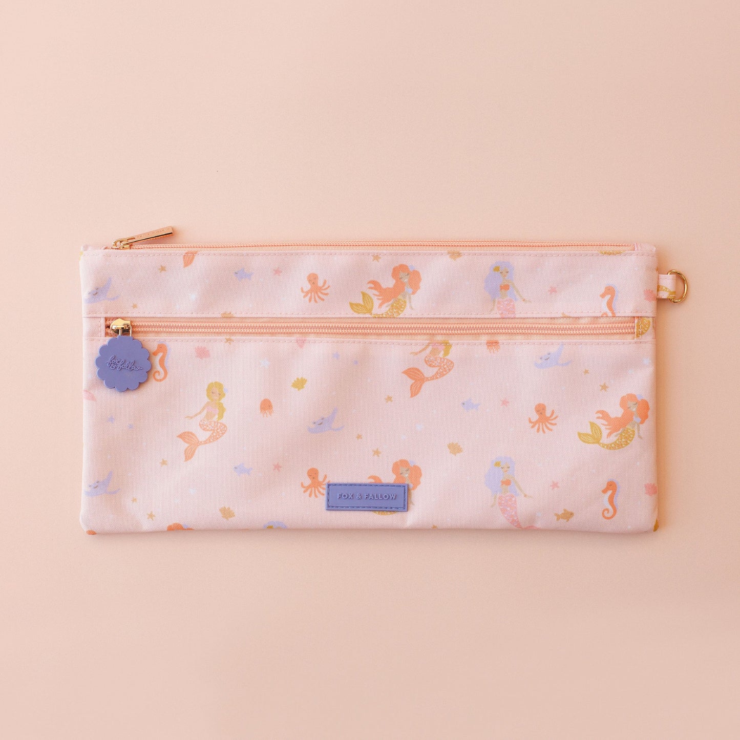 Fox & Fellow Mermaids Large Pencil Case