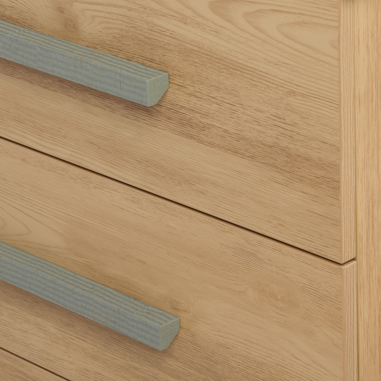 iL TuTTo Hallee Chest Changer in Sage Weave & Golden Oak