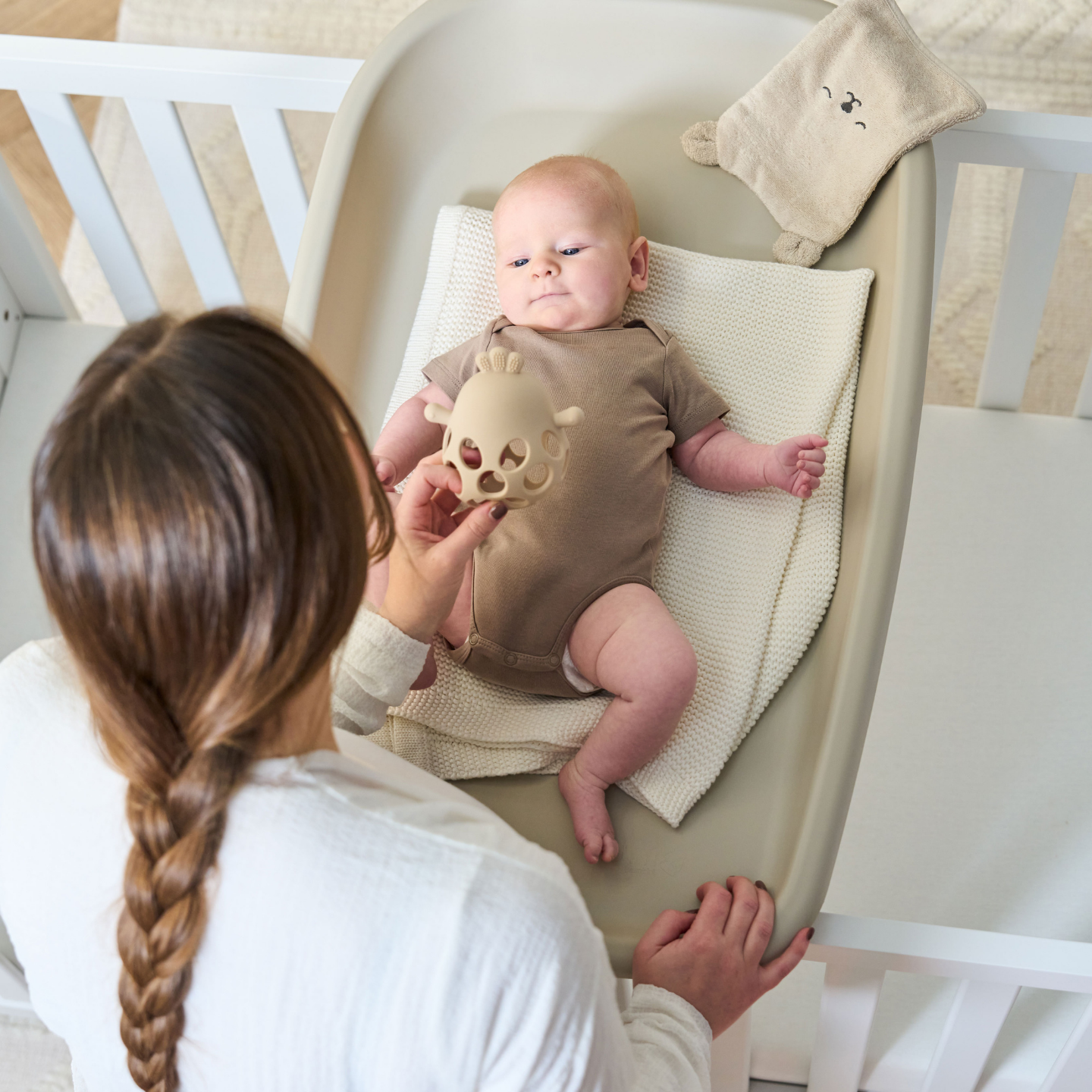 Cushi Baby Changing Mat - Mushroom