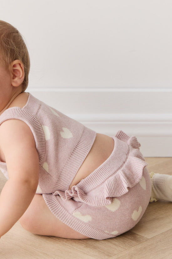 Jamie Kay - Molly Bloomer - Heart Jacquard Ballerina Marle