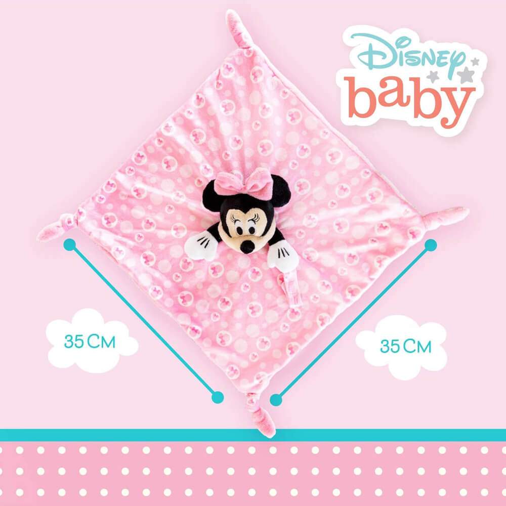 MINNIE MOUSE KNOTTED SNUGGLE BLANKET