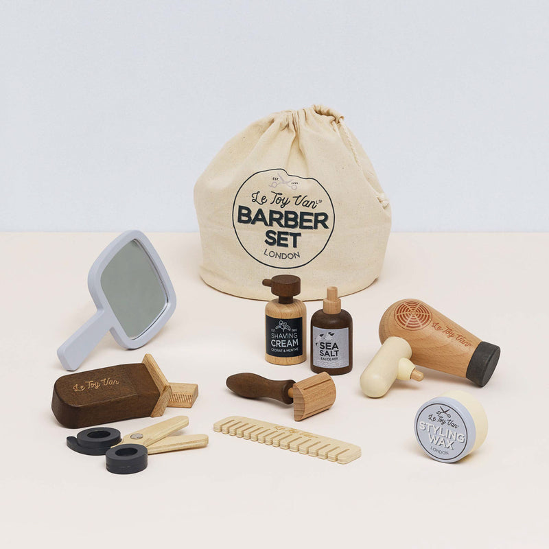 Le Toy Van - Hairdresser and Barber Wooden Playset Kit