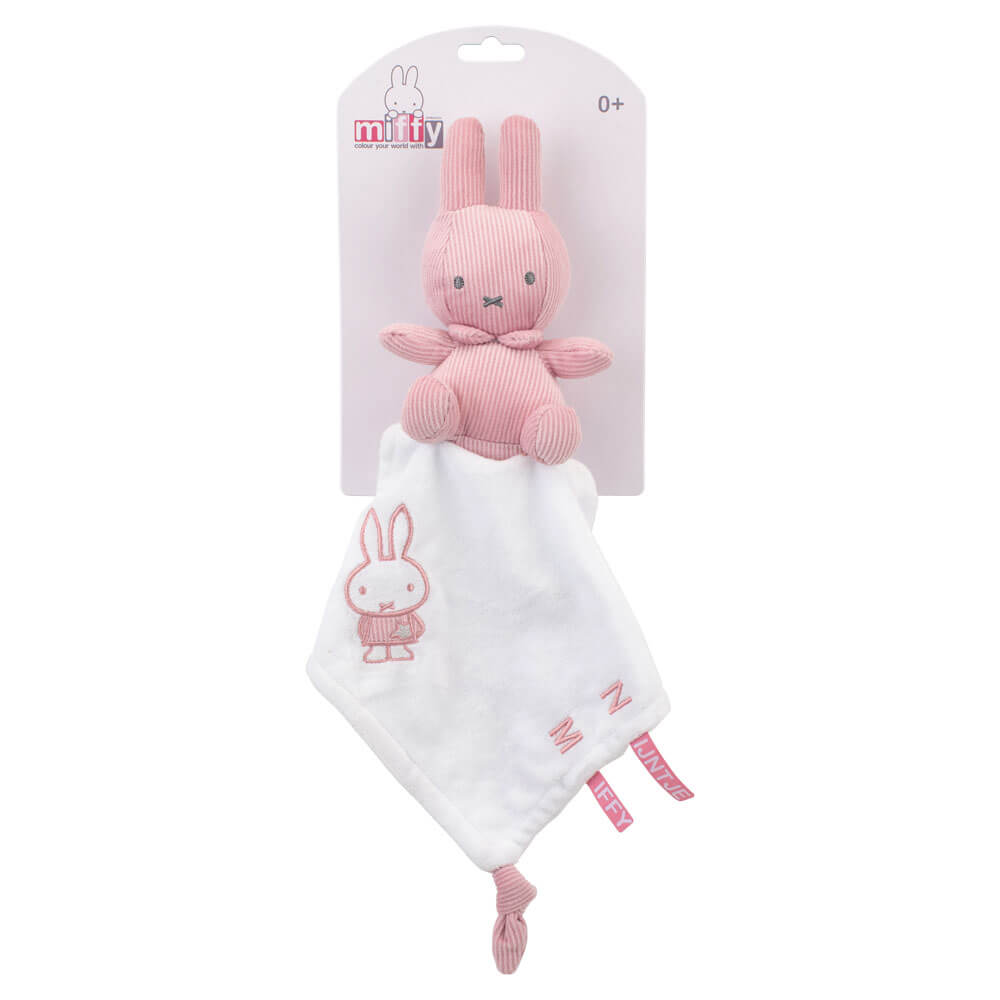 Miffy Ribbed Cuddle Blanket - Pink
