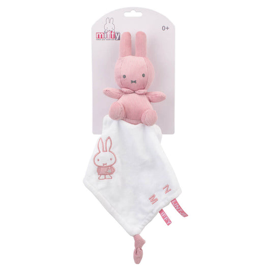 Miffy Ribbed Cuddle Blanket - Pink