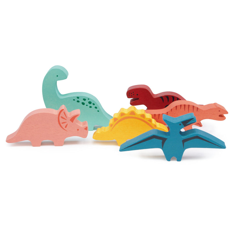 Mentari - Happy Stacking Dinosaurs Set & Bag