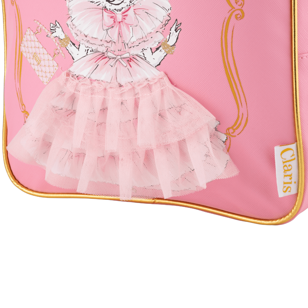 Claris In Paris Backpack With Frill | Serenity Kids