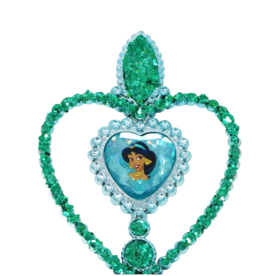 Disney Princess Jasmine Heart Gemstone & Glitter Wand