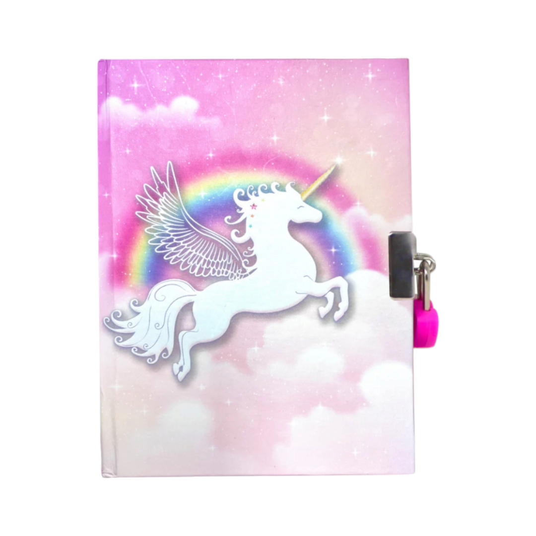 Unicorn Dreamer Strawberry Scented Lockable Diary