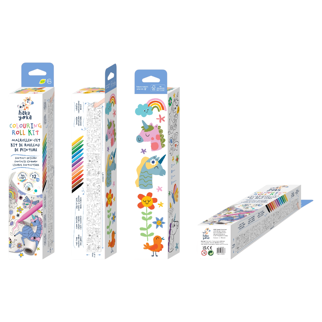 Colouring Roll Kit - Fantasy Unicorn