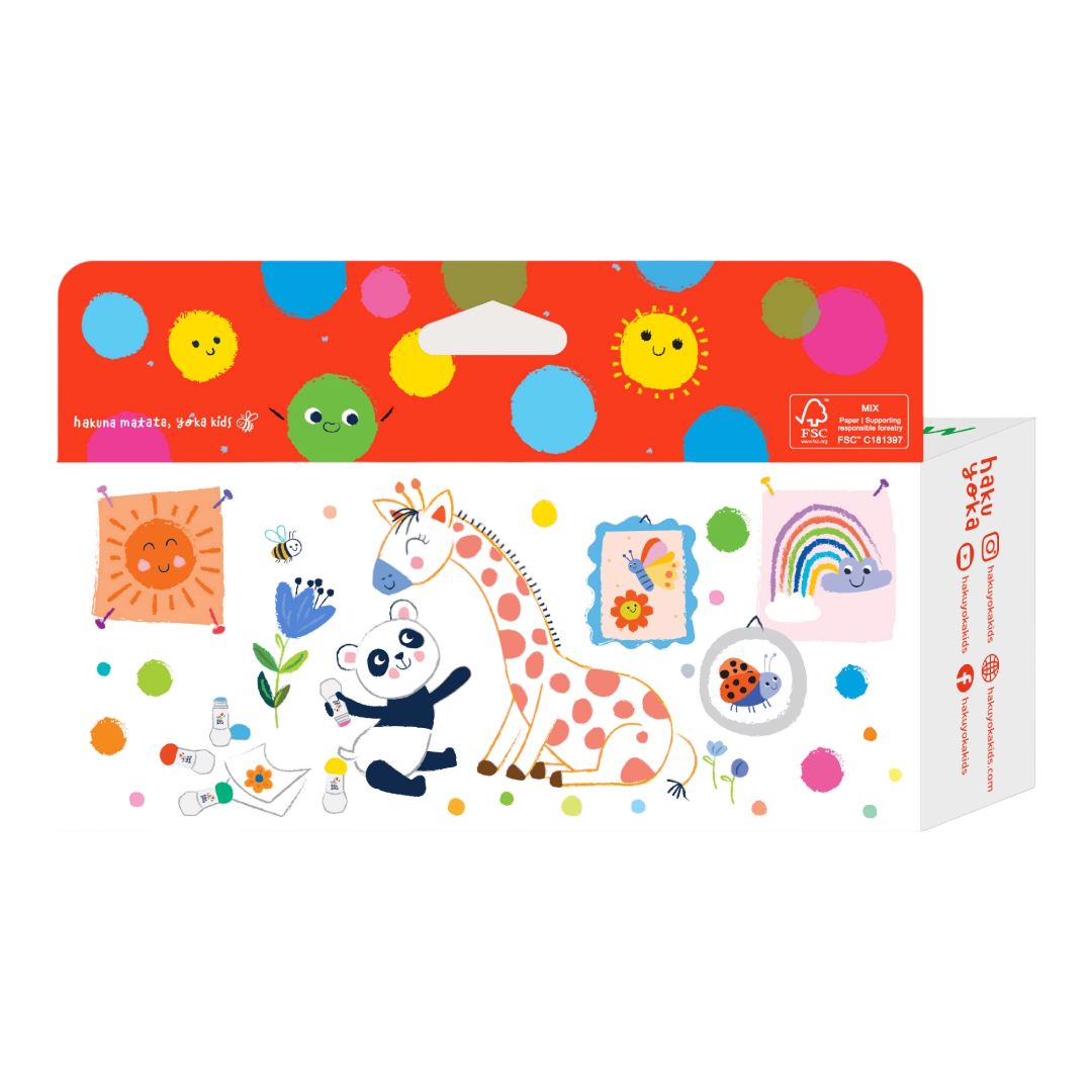 Rainbow Dot Markers - 5 Pack