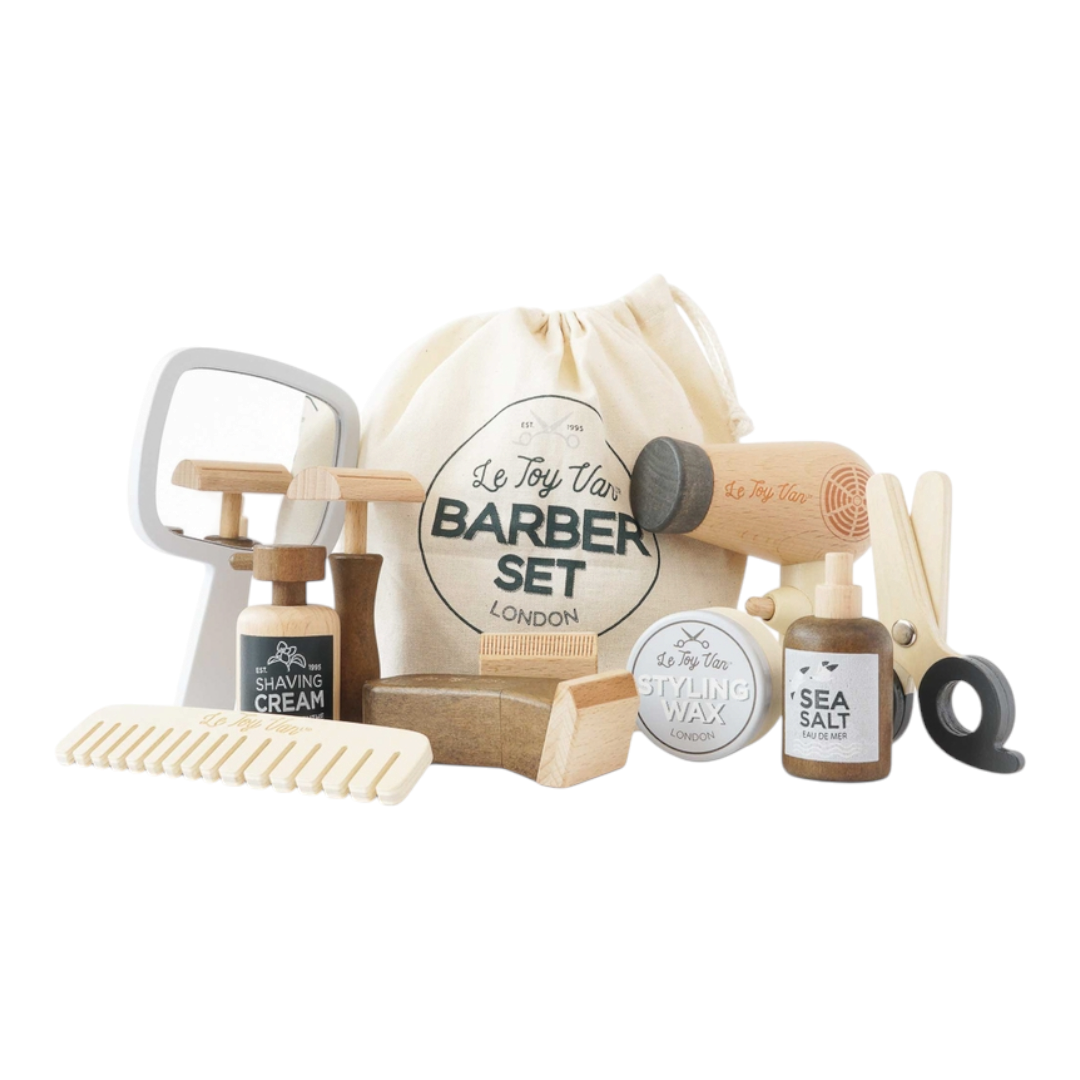Le Toy Van - Hairdresser and Barber Wooden Playset Kit