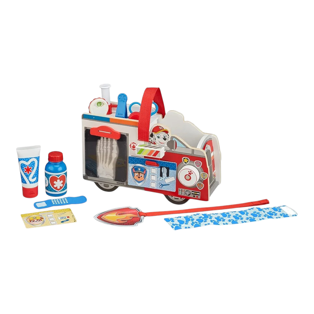 Melissa & Doug - Paw Patrol Marshall Wooden Rescue Caddy