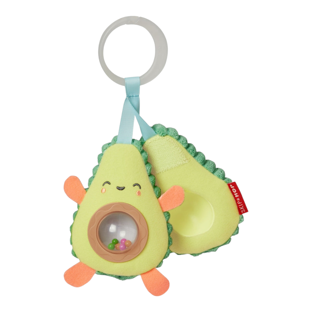 Skip Hop Farmstand Avocado Stroller Toy