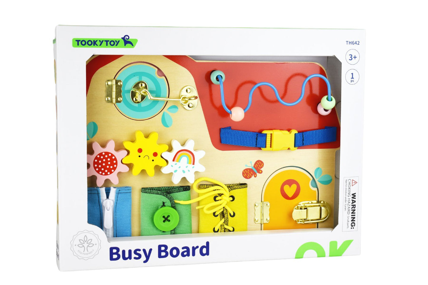 Wooden Busy Board Toy
