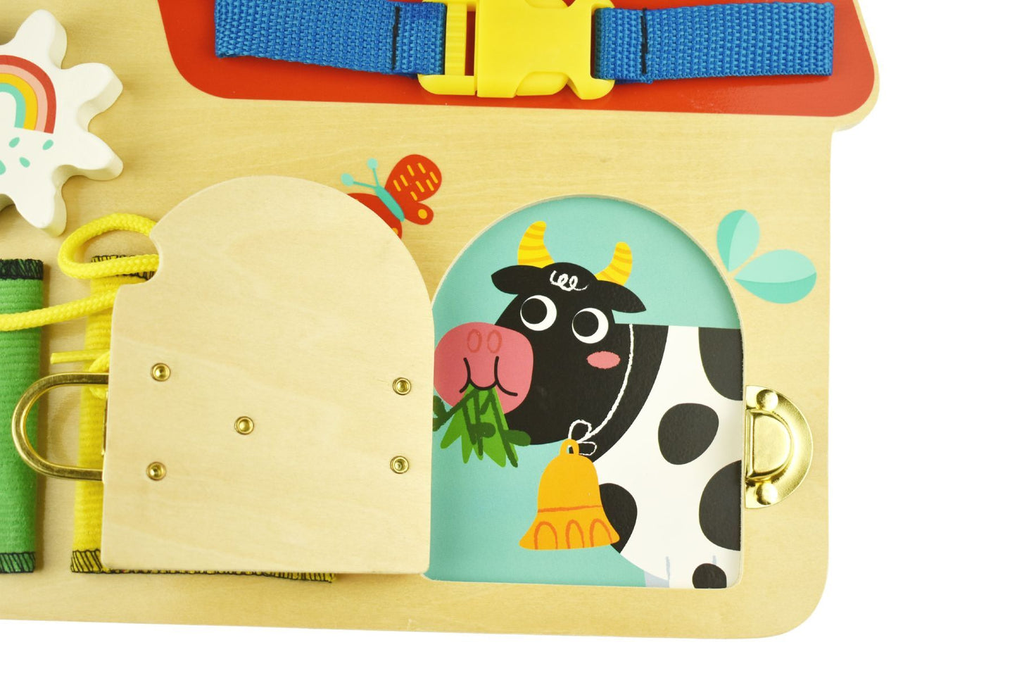 Wooden Busy Board Toy